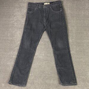 Patagonia Corduroy Pants Men's 36 x 32 Gray Iron Clad Organic Cotton